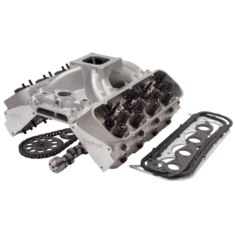 Edelbrock Power Package Top End Kit BBC 502 CI Hydraulic Roller Camshaft 600+ Hp - DTX Performance