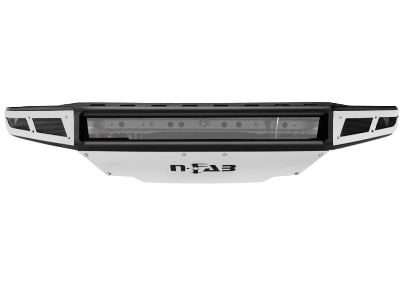 N-Fab M-RDS Front Bumper 06-18 Toyota FJ Cruiser - Gloss Blk - 1pc 1.75in Tubing - w/Skid Plate - DTX Performance