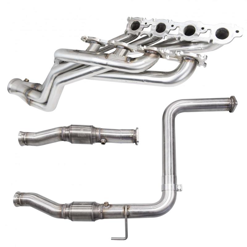 Kooks 07+ Toyota Tundra 1-7/8in x 3in Stainless Steel Long Tube Headers w/ 3in OEM Catted Connection - DTX Performance