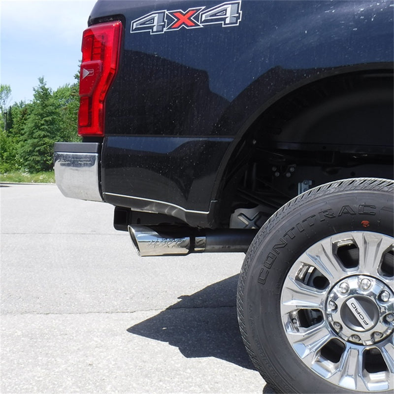 MBRP 2017+ Ford F-250/F-350 6.2L/7.3L Super/Crew Cab Single Side 4in T304 Catback Exhaust - DTX Performance