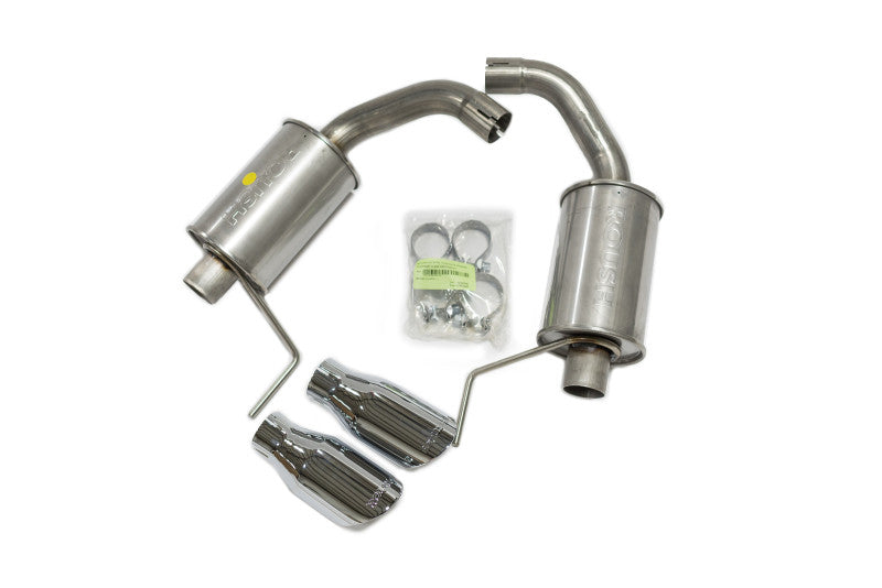 Roush 2015-2024 Ford Mustang 3.7L/2.3L V6/I4 Exhaust Kit w/ Round Tips - DTX Performance