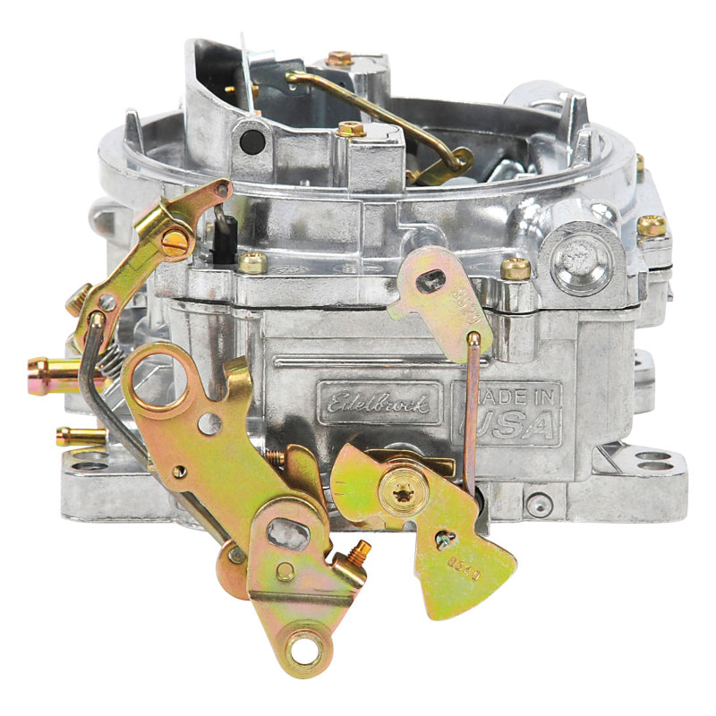 Edelbrock Carburetor Performer Series 4-Barrel 500 CFM Manual Choke Satin Finish - DTX Performance