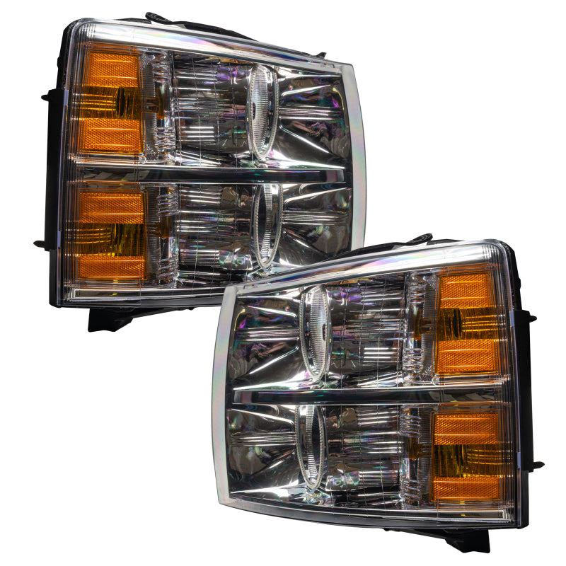 Oracle 07-13 Chevrolet Silverado SMD HL - Round Style - ColorSHIFT w/o Controller - DTX Performance