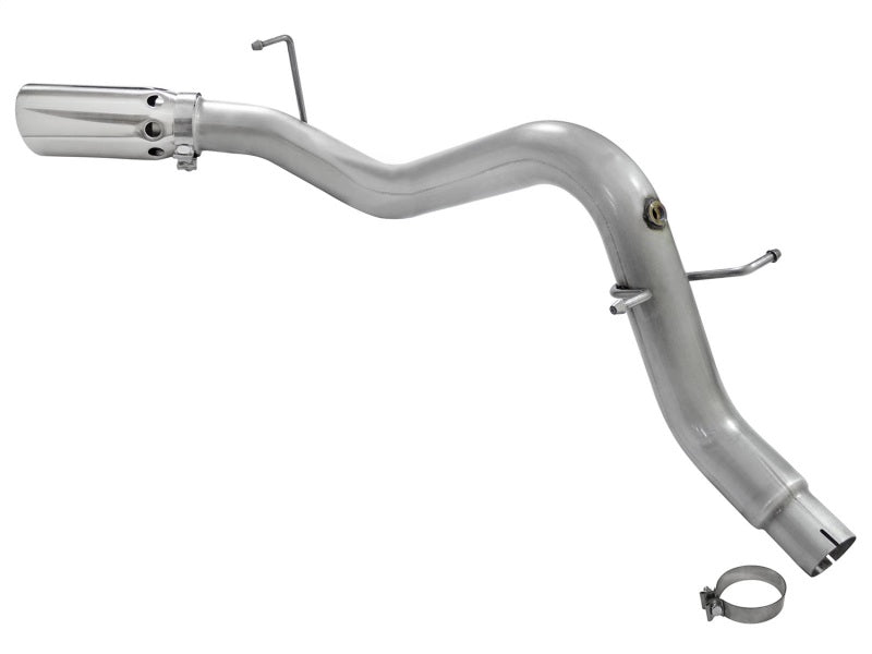 aFe LARGE BORE HD 3.5in DPF-Back Alum Exhaust w/Polished Tip 2016 GM Colorado/Canyon 2.8L (td) - DTX Performance