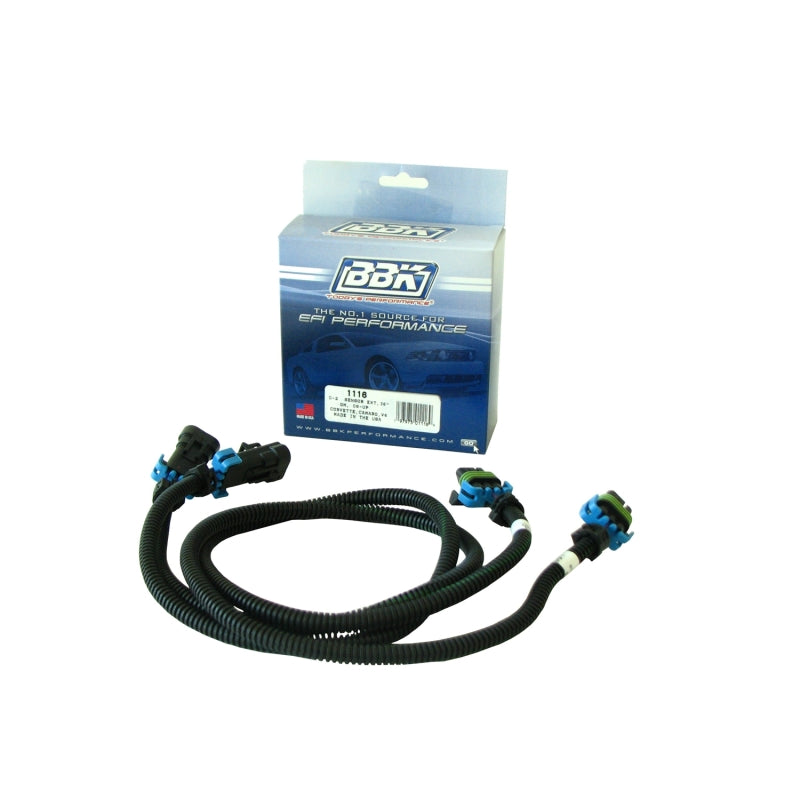 BBK 08-15 GM Corvette Camaro O2 Sensor Wire Harness Extensions 36 (pair) - DTX Performance