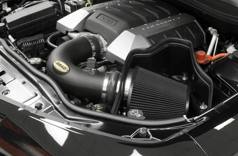 Airaid 2014 Camaro 6.2L V8 MXP Intake System w/ Tube (Dry / Black Media) - DTX Performance