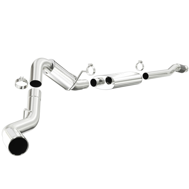 MagnaFlow 2014 Chevy/GMC Silverado/Sierra 1500 V8 6.2L SS Cat-Back Single P/S Rear Side Exit Exhaust - DTX Performance