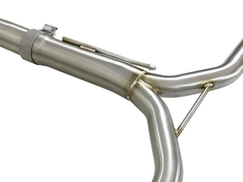 aFe Takeda Exhaust 304SS Dual Cat-Back w/ Black Tips 13-17 Honda Accord LX/EX/EX-L Sedan L4 2.4L - DTX Performance