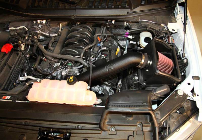 K&N 2015 Ford F-150 5.0L V8 Performance Intake Kit - DTX Performance