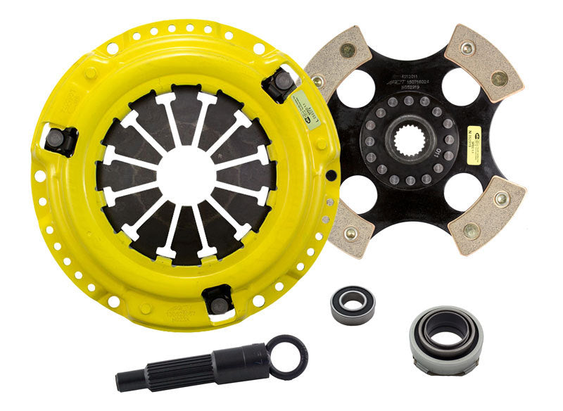 ACT 1988 Honda Civic XT/Race Rigid 4 Pad Clutch Kit - DTX Performance