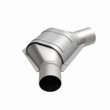 Load image into Gallery viewer, MagnaFlow Conv Univ 2.50inch Angled Inlet/Outlet - DTX Performance