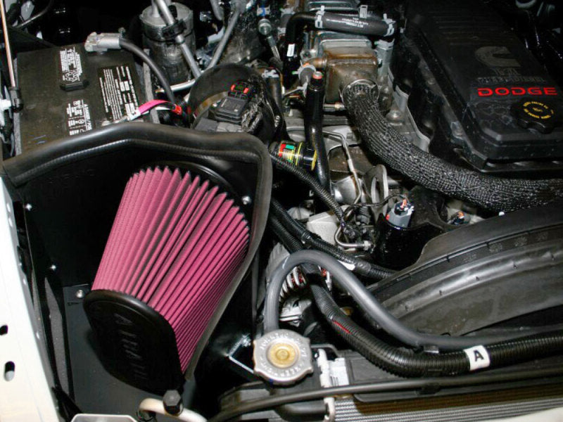 Airaid 07-09 Dodge Ram Cummins DSL 6.7L CAD Intake System w/ Tube (Oiled / Red Media) - DTX Performance