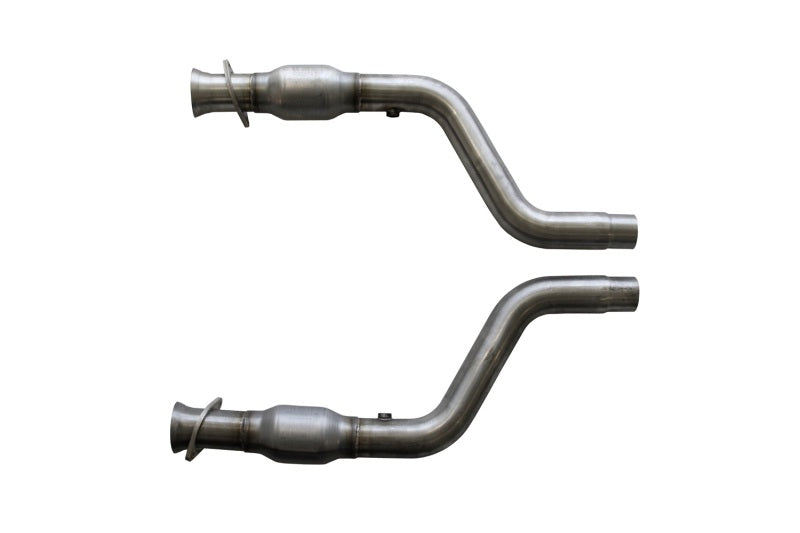 BBK 05-15 Dodge Challenger Charger Short Mid X Pipe w Catalytic Converters 2-3/4 For LT Headers - DTX Performance