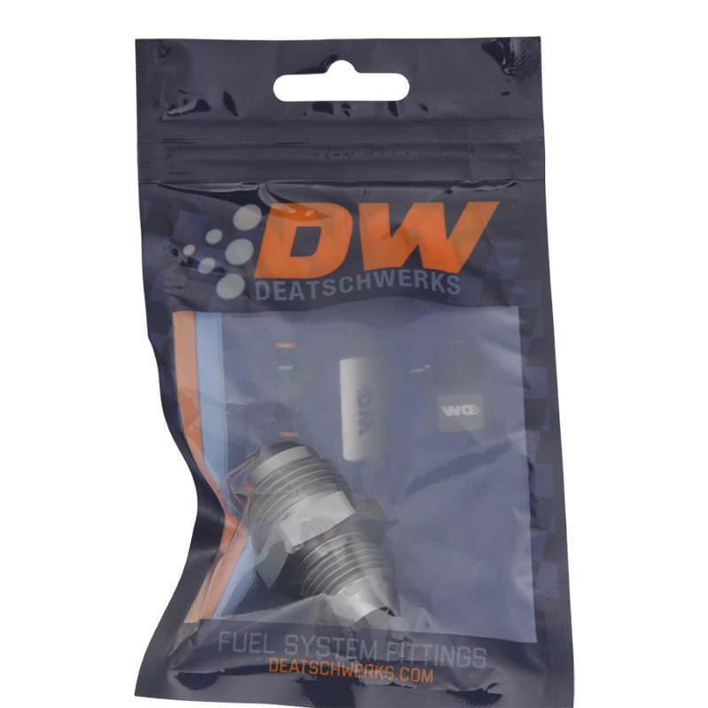 DeatschWerks 10AN Male Flare To 8AN Male Flare Reducer Straight Coupler - DTX Performance