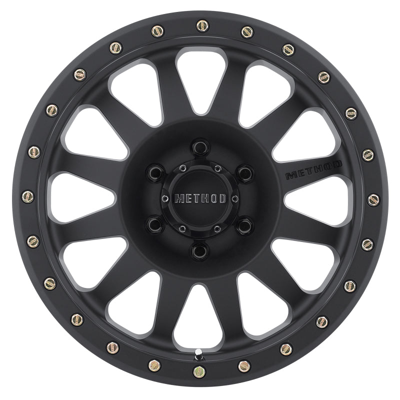 Method MR304 Double Standard 17x8.5 0mm Offset 6x135 94mm CB Matte Black Wheel - DTX Performance