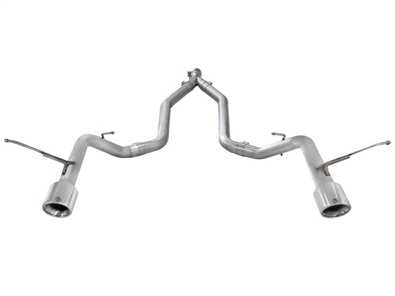 aFe MACHForce XP 14+ Jeep Grand Cherokee V6 3.0L (td) 2.5in DPF-Back 409SS Exhaust w/o Resonators - DTX Performance