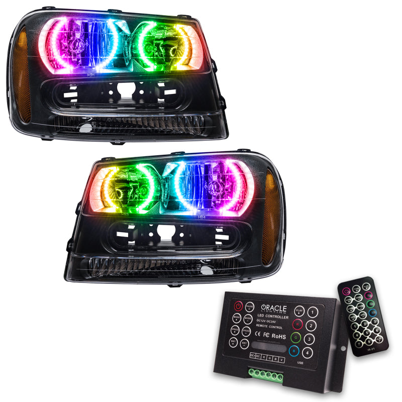 Oracle 02-09 Chevrolet Trail Blazer SMD HL - ColorSHIFT w/ 2.0 Controller - DTX Performance