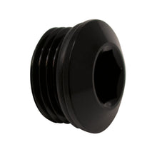 Load image into Gallery viewer, DeatschWerks 8AN ORB Male Plug Low Profile Internal Allen/Hex (Incl O-Ring) Anodized Matte Black - DTX Performance