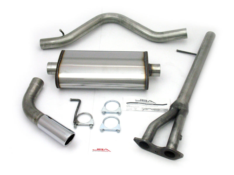 JBA 96-00 Chevrolet/GMC C/K Pickups 5.7L 409SS Pass Side Single Exit Cat-Back Exhaust - DTX Performance