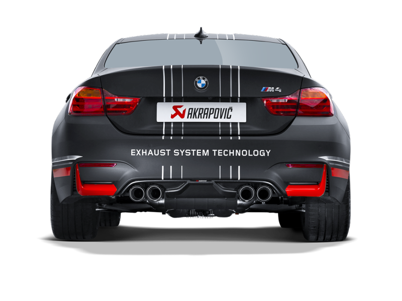 Akrapovic 14-17 BMW M3/M4 (F80/F82) Slip-On Line (Titanium) (Req. Tips) - DTX Performance