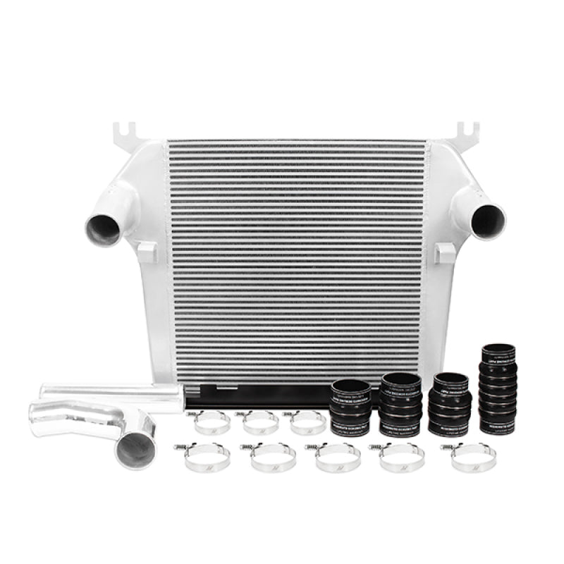 Mishimoto 10-12 Dodge 6.7L Cummins Intercooler Kit (Silver) - DTX Performance