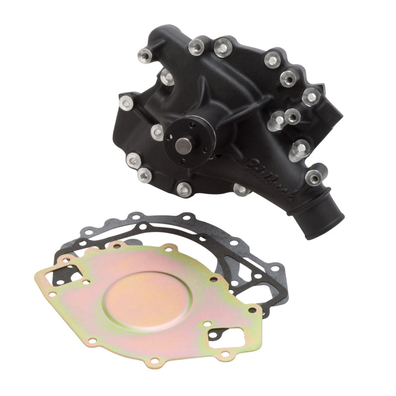 Edelbrock Water Pump High Performance Ford 1970-92 429/460 CI V8 Standard Length Black Finish - DTX Performance