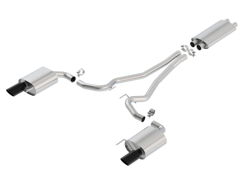 Borla 15-17 Ford Mustang GT 5.0L AT/MT Cat-Back Exhaust - DTX Performance