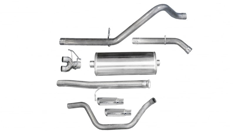 Corsa/dB 10-13 Chevrolet Silverado Ext. Cab/Std. Bed 1500 4.8L V8 Polished Sport Cat-Back Exhaust - DTX Performance