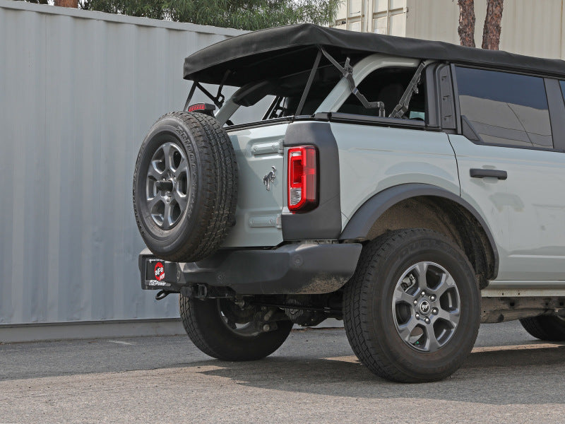 aFe Apollo GT Series 3in 409SS Cat-Back Ford Bronco 2021 L4 2.3L/V6 2.7L - Polished - DTX Performance