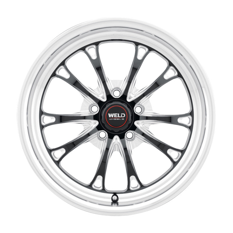 Weld S157 17X11 Belmont Drag 5X115 ET06 BS6.25 Gloss Black MIL Dia 78.1 - DTX Performance