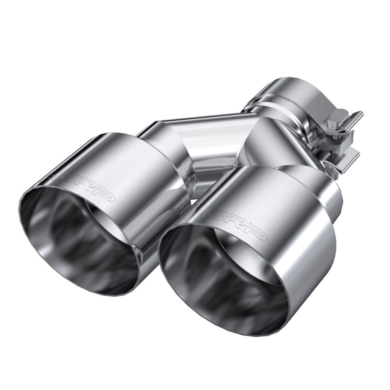 MBRP Universal T304 SS Dual Tip 4in OD/2.5in Inlet - DTX Performance