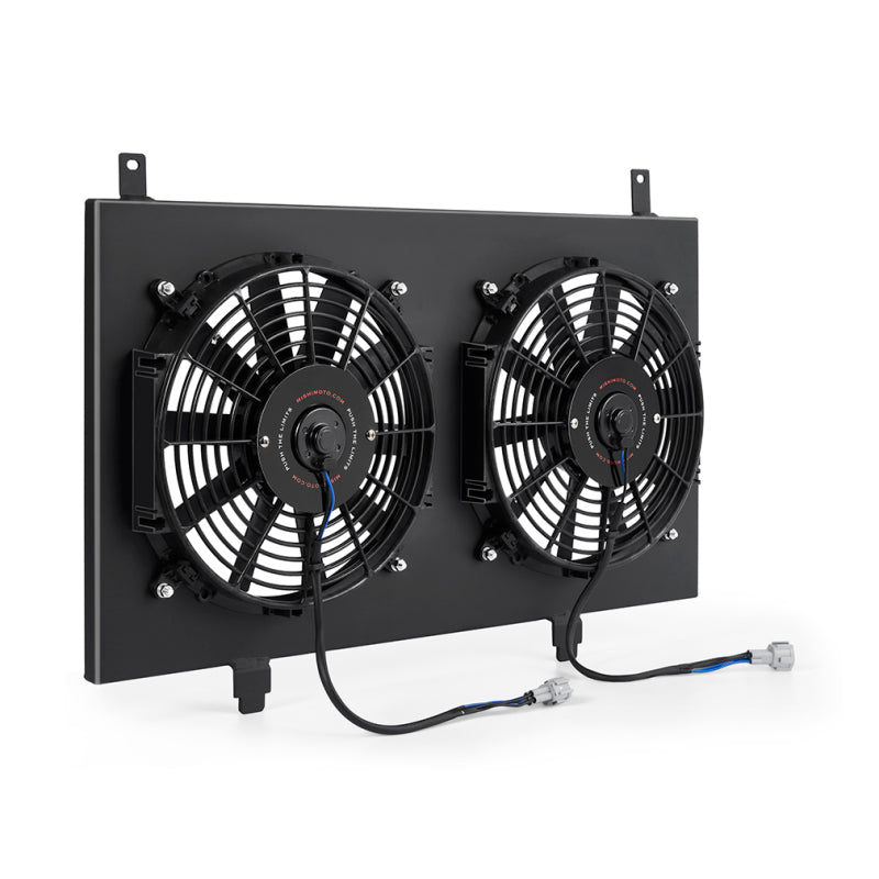 Mishimoto 03-06 Nissan 350Z Aluminum Fan Shroud Black - DTX Performance