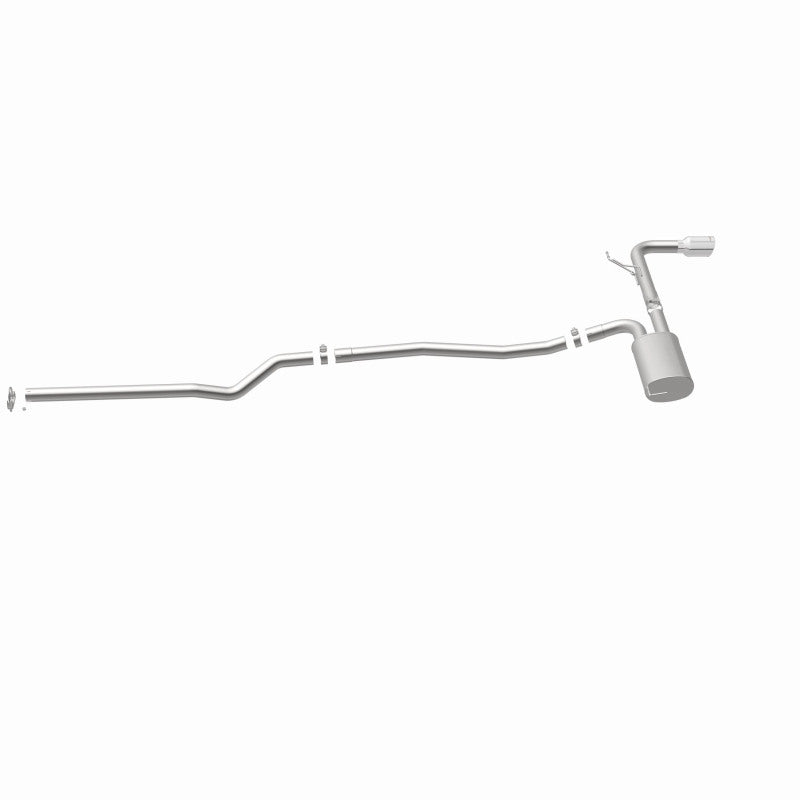 MagnaFlow 13-14 Ford Fusion L4 1.6L Turbo  Stainless Cat Back Performance Exhaust - DTX Performance