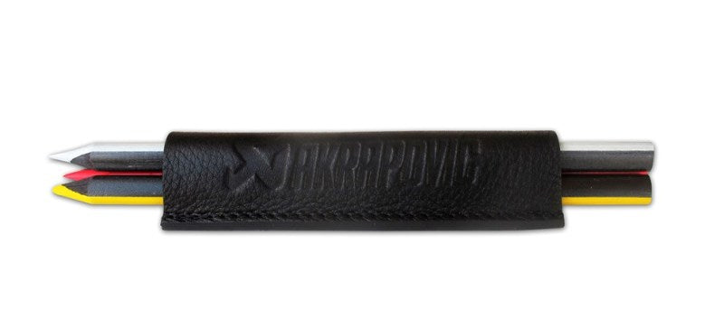 Akrapovic Leather Crayons case - black - DTX Performance