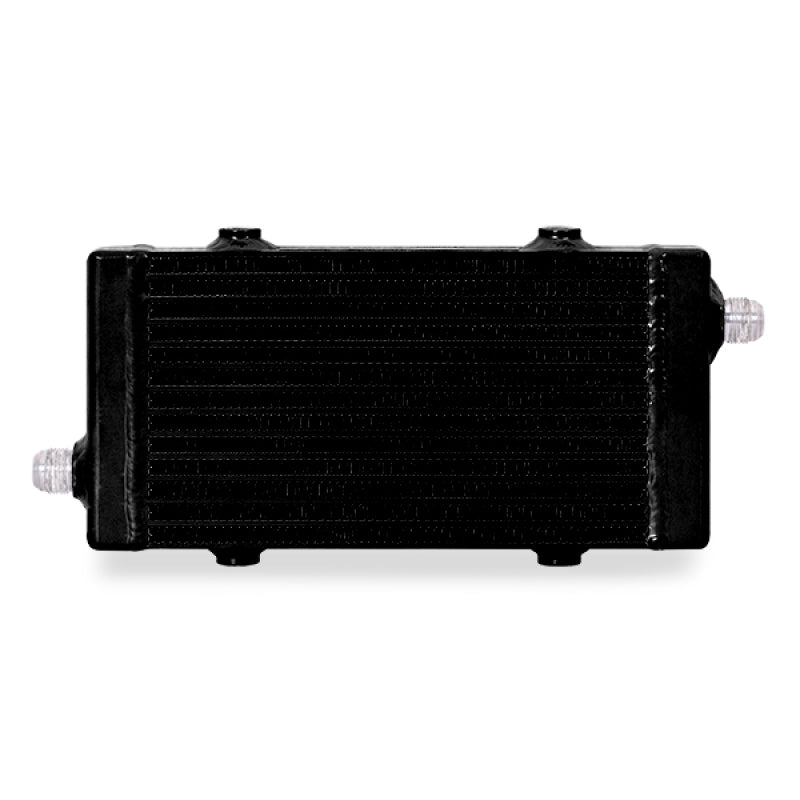 Mishimoto Universal Small Bar and Plate Cross Flow Black Oil Cooler - DTX Performance