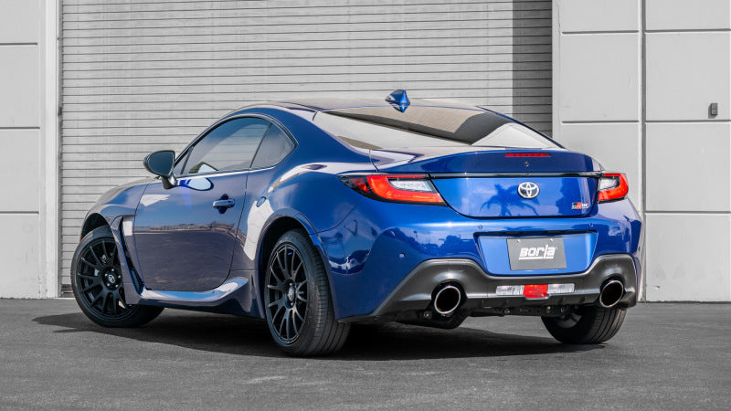 Borla 22-23 Subaru BRZ/Toyota GR86 2.4L RWD AT/MT ATAK Catback Exhaust - Polished Tips - DTX Performance