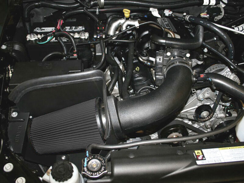 Airaid 07-11 Jeep Wrangler JK 3.8L CAD Intake System w/ Tube (Dry / Black Media) - DTX Performance