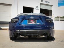 Load image into Gallery viewer, aFe Takeda Exhaust Axle-Back 13-15 Scion FRS / Subaru BRZ 304SS Blue Flame Dual Tips Exhaust - DTX Performance