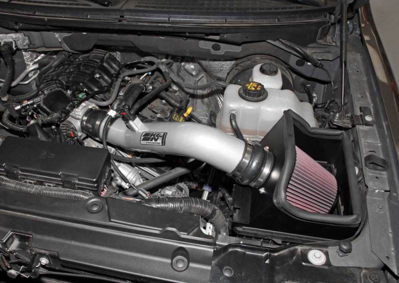 K&N 12-13 Ford F150 3.7L V6 Black High-Flow Performance Intake - DTX Performance