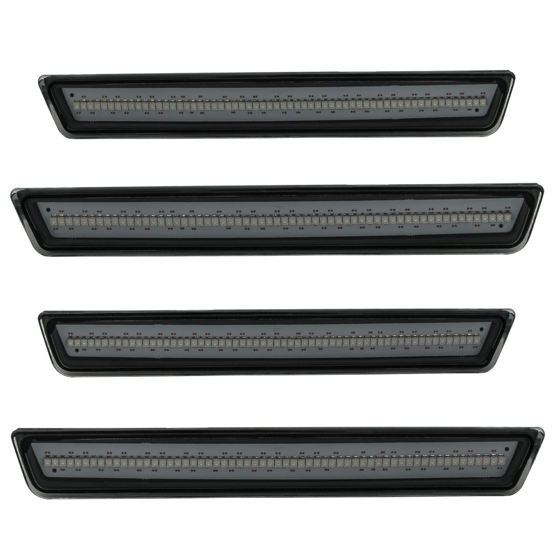 Oracle 15-21 Dodge Challenger Concept Sidemarker Set - Tinted - Black (DX8PX8X13) - DTX Performance