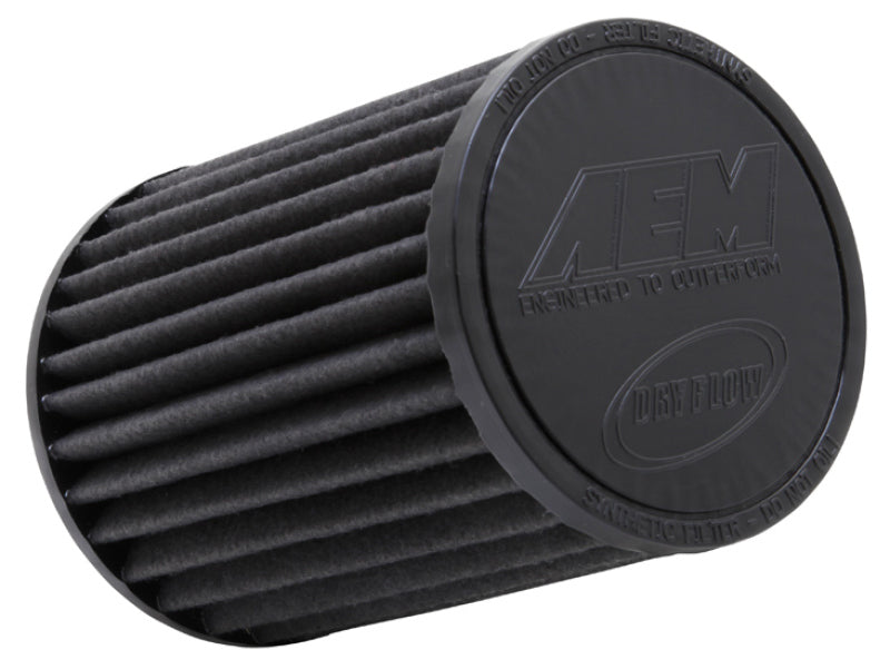 AEM Dryflow 3.5in. X 7in. Round Tapered Air Filter - DTX Performance