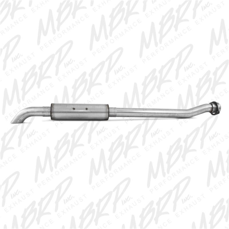 MBRP 11-12 Ford F-150 SVT Raptor 6.2L EC-SB/CC-SB 3.5in Cat Back Single Turn Down Alum Exhaust - DTX Performance