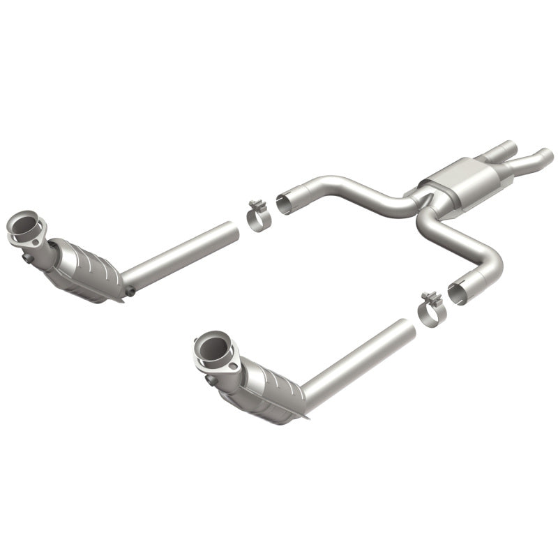 MagnaFlow Direct fit Catalytic Converter, Lincoln 03-06 8 3.9L; Y Pope Assy - DTX Performance