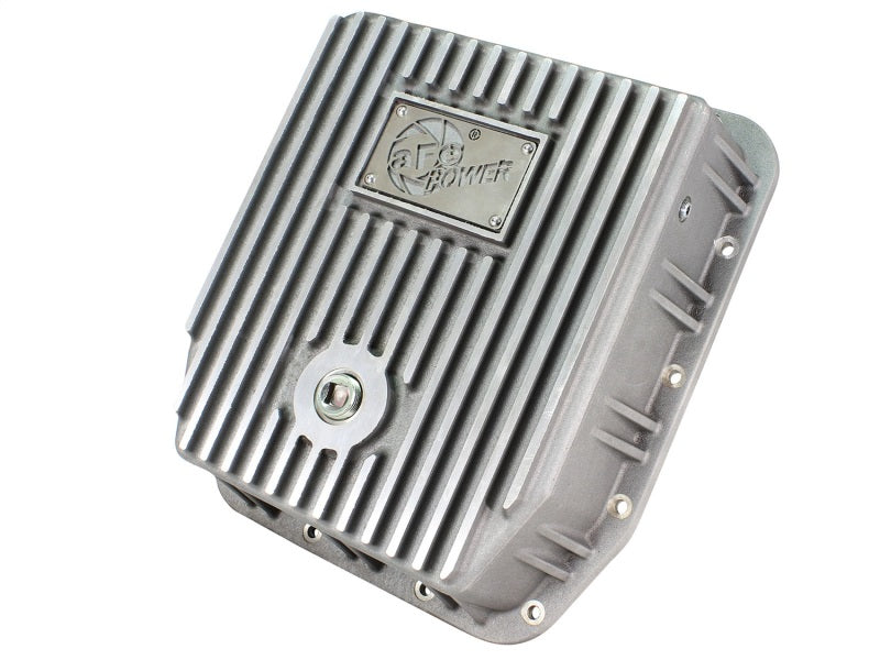 afe Transmission Pan (Raw); Ford Trucks 93-08 AODE/4R70W - DTX Performance