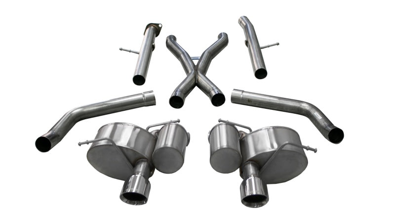 Corsa 12-20 Jeep Grand Cherokee SRT 2.75in Dual Rear Xtreme Cat-Back Exhaust - DTX Performance