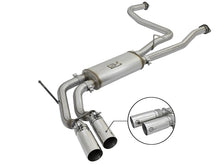 Load image into Gallery viewer, aFe POWER Rebel Series 2-1/2in 409 SS Cat Back Exhaust w/ Polished Tips 16-17 Nissan Titan V8 5.6L - DTX Performance