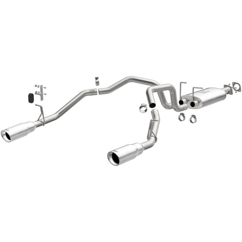 MagnaFlow 2019 Ram 1500 Street Series Cat-Back Exhaust Dual Rear Exit w/Polished Tips - DTX Performance