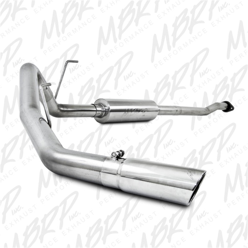 MBRP 11-12 Ford F150 V6 Ecoboost 3in T409 Cat Back Single Side Exit - DTX Performance