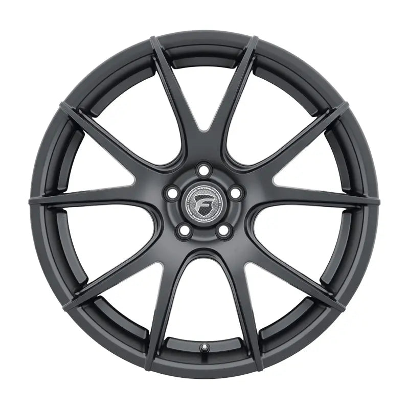 Forgestar CF5V 20x9 / 5x120 BP / ET38 / 6.5in BS Satin Black Wheel - DTX Performance