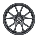 Forgestar CF5V 20x12 / 5x120 BP / ET52 / 8.6in BS Satin Black Wheel